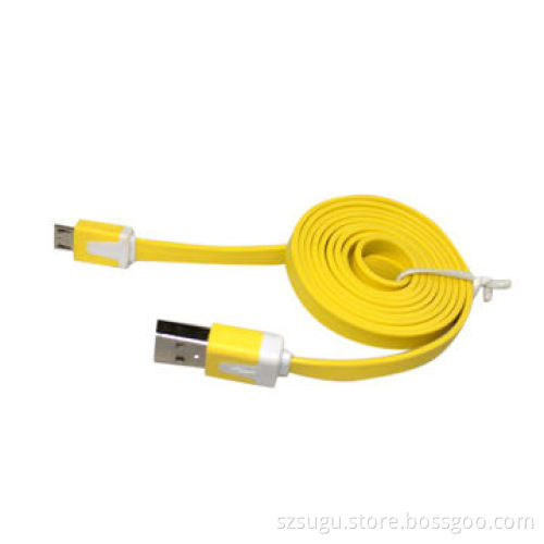 Colorful Flat 5-pin USB Data Cable for iPhone 5/5s/5c